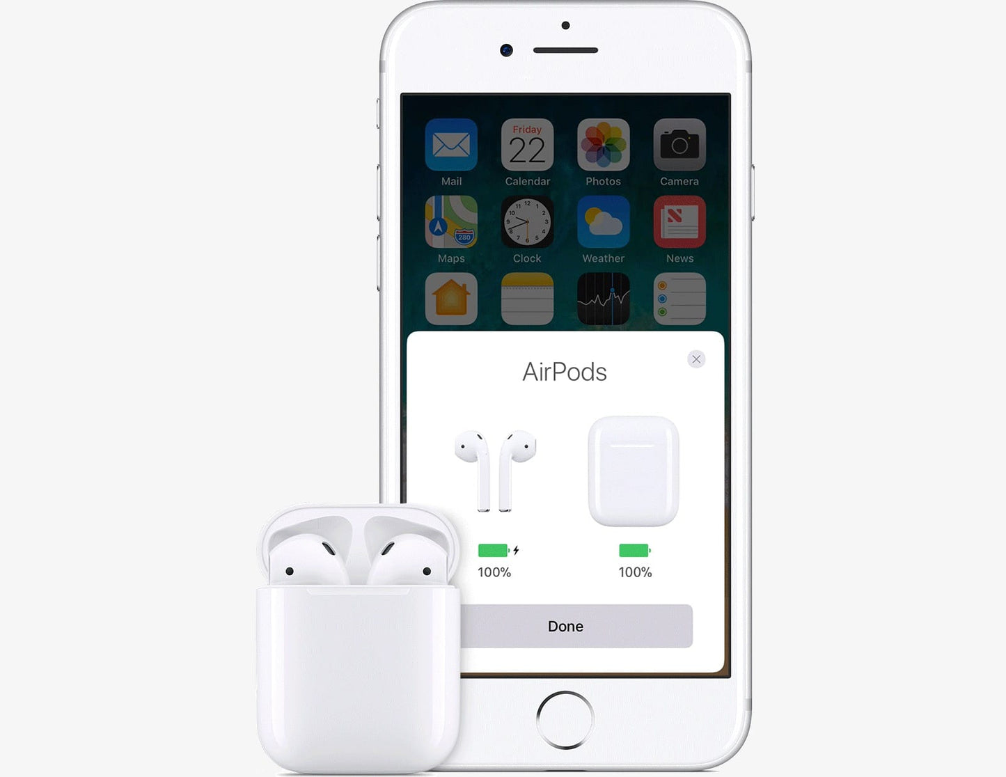 AirPods 2 – moderne kabellose Ohrhörer