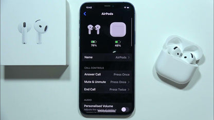 AirPods 4 mit aktiver Geräuschunterdrückung
